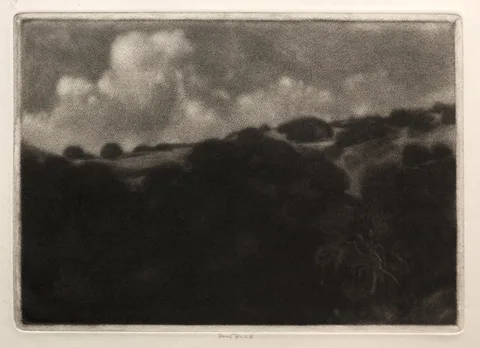 Ernest Haskell, Night - California Hills