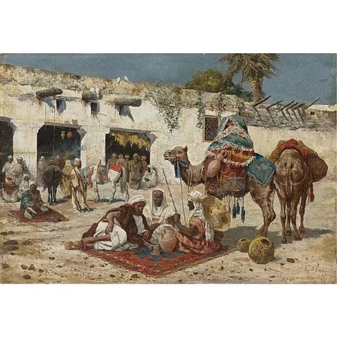 Giuseppe Gabani, Caravan At Rest