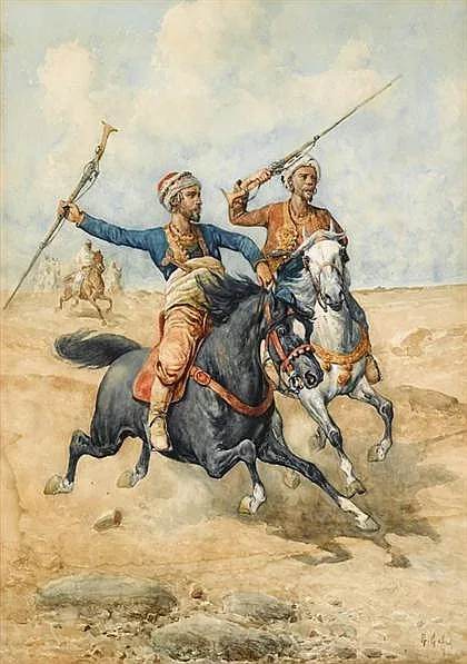 Giuseppe Gabani, Arab Horsemen
