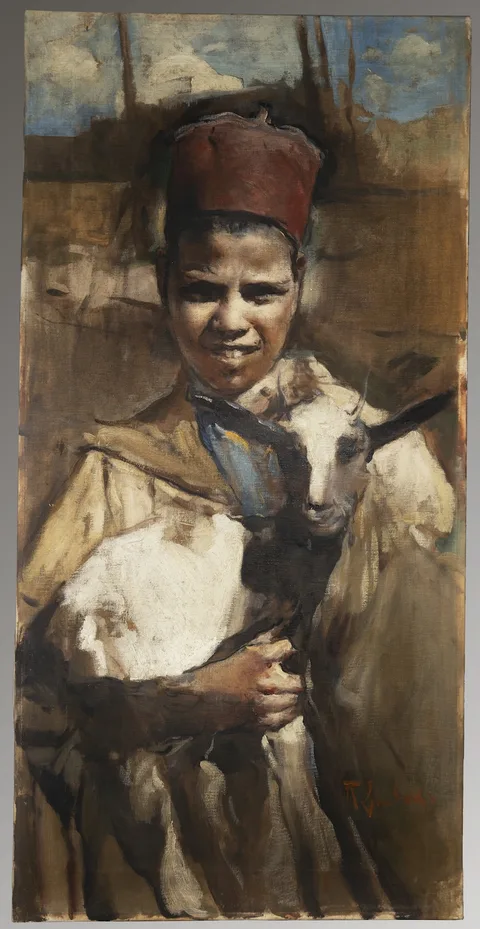 Romualdo Locatelli, Boy from Tunis