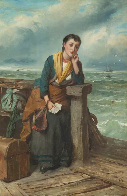 Edward Charles Barnes, The Emigrant