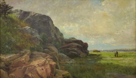 James Brade Sword, Rocks at Conanicut