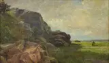 James Brade Sword, Rocks at Conanicut