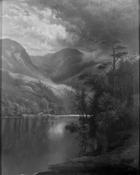 Charles Day Hunt, Lake Henderson, Adirondacks