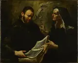 Gioacchino Assereto, Saint Augustine and Saint Monica