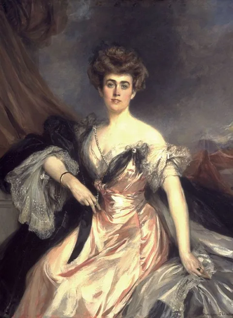 François Flameng, Portrait of Mrs. H.K.S. Williams