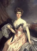 François Flameng, Portrait of Mrs. H.K.S. Williams