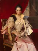 François Flameng, Portrait of Princess Z. N. Yusupova