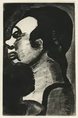 Georges Henri Rouault, Femme Hideuse from Réincarnations du Père Ubu