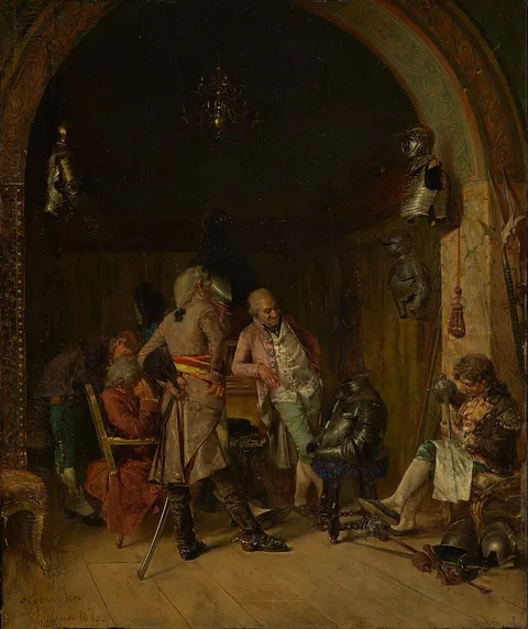 José Villegas Cordero, Examining Antique Arms