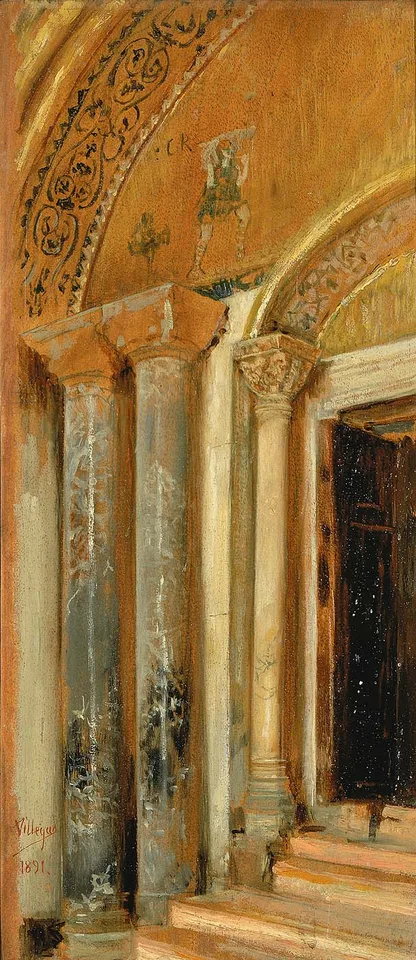 José Villegas Cordero, Doorway (San Marco, Venice)