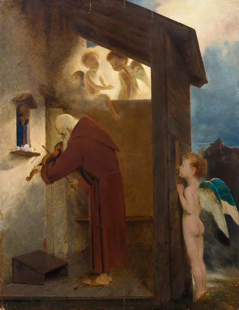 Carlo Böcklin, The hermit