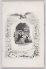 Tony Johannot, The Fates, from "The Complete Works of Béranger"