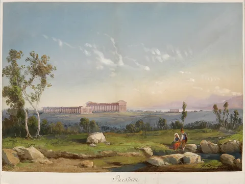 Gioacchino La Pira, Paestum