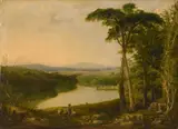 William Williams, View on the Fal, Cornwall