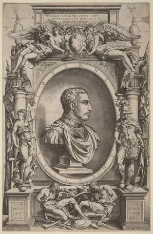 Enea Vico, Giovanni de' Medici