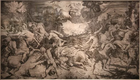 Enea Vico, Conversion of St Paul