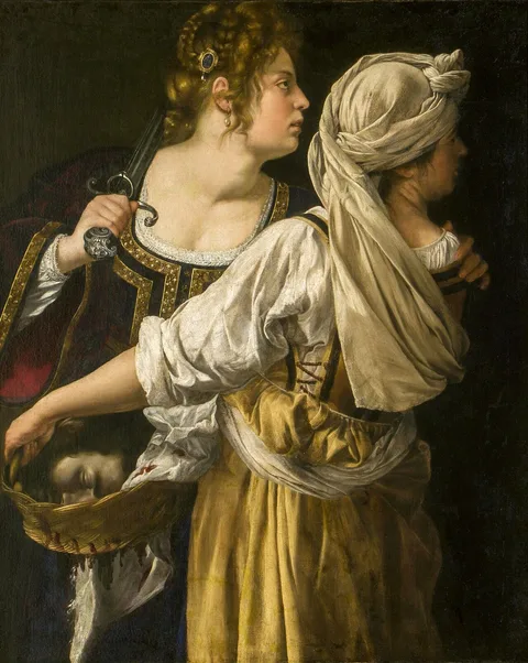 Artemisia Gentileschi, Judith and Her Maidservant