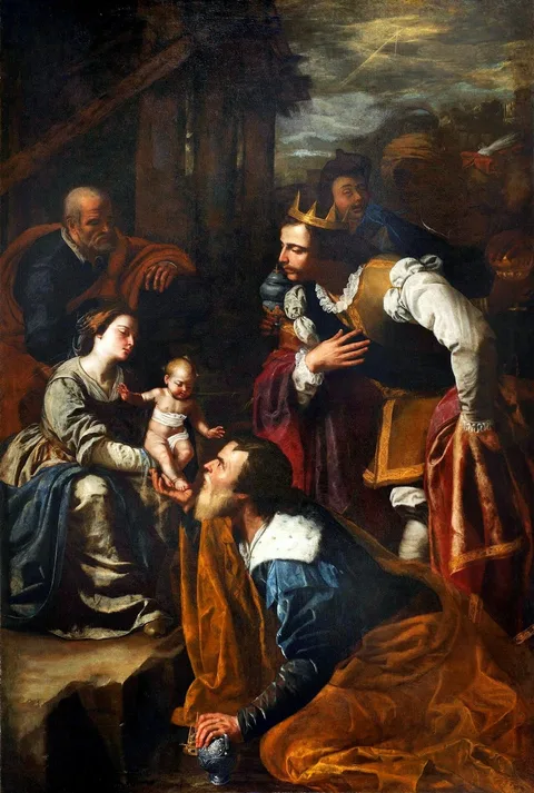 Artemisia Gentileschi, Adoration of the Magi