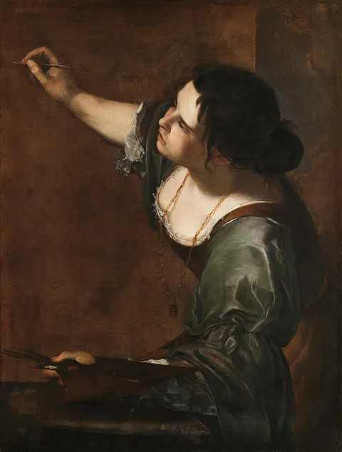 Artemisia Gentileschi, Self-Portrait as the Allegory of Painting