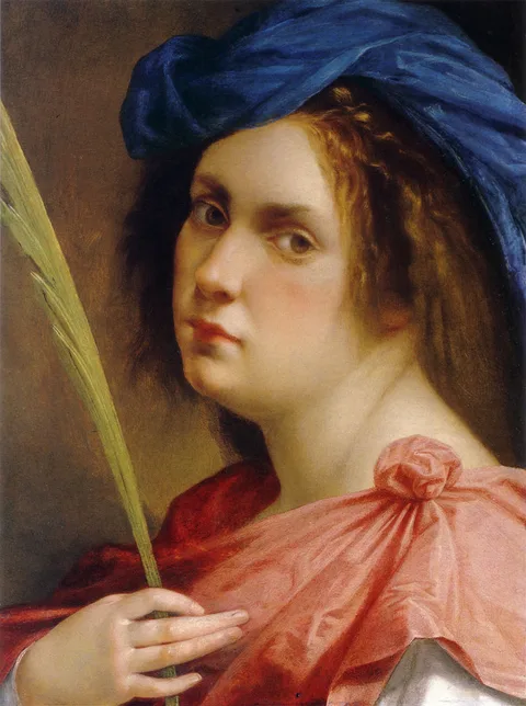 Artemisia Gentileschi, Self-Portrait as a Female Martyr