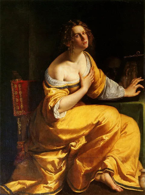 Artemisia Gentileschi, Conversion of the Magdalene