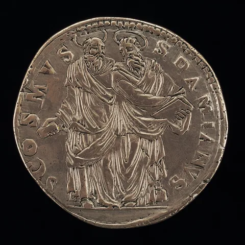 Benvenuto Cellini, Saint Cosmas and Saint Damian