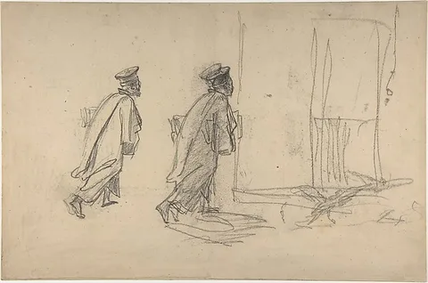 Thomas Couture, Lawyer on His Way to Court (Se Rendant à l'Audience)