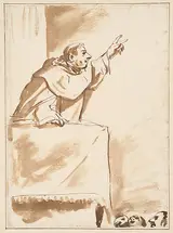 Giuseppe Maria Crespi, A Monk Preaching