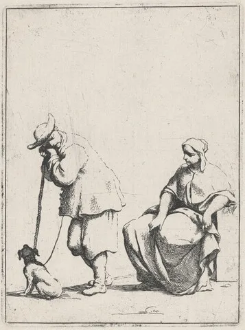 Giuseppe Maria Crespi, Blind Man and a Woman