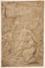 Andrea Sacchi, Holy Family