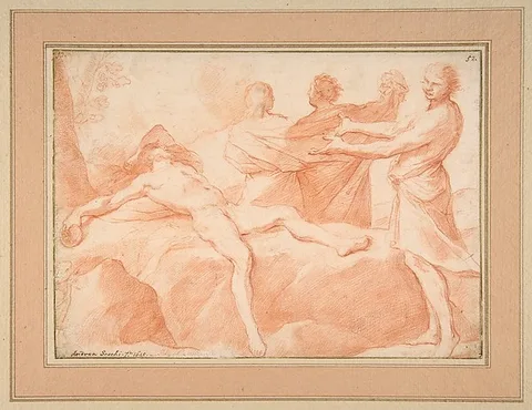 Andrea Sacchi, The Drunkenness of Noah