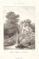 Jean-Baptiste Isabey, Colossus L'Apenin, Pratolino