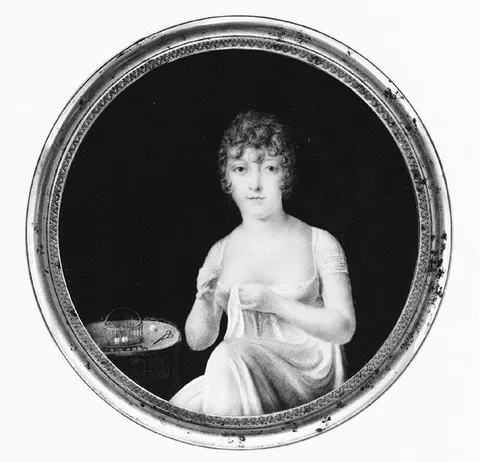 Jean-Baptiste Isabey, Madame Jean-Baptiste Isabey (Jeanne Laurice de Salienne, died 1829)