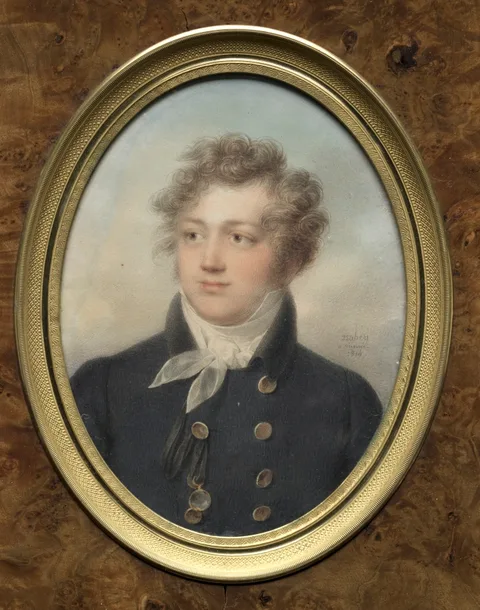 Jean-Baptiste Isabey, Portrait of a Man, possibly Alexander I, Emperor of Russia