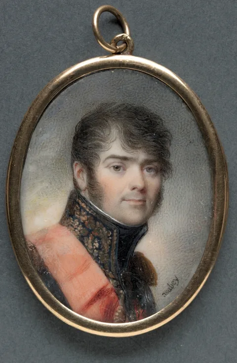 Jean-Baptiste Isabey, Portrait of Henri Gratien, Comte Bertrand