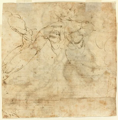 Giulio Cesare Procaccini, Study of a Back