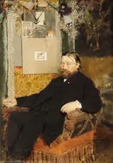 Jan van Beers, The composer Peter Benoit
