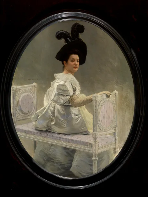 Jan van Beers, Woman in White