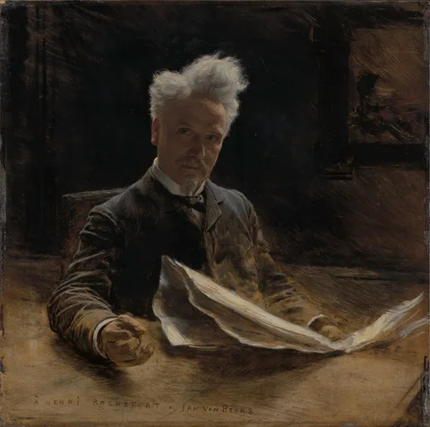 Jan van Beers, Henri Rochefort, French Journalist and Politician