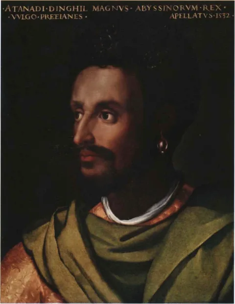 Cristofano dell'Altissimo, Portrait of Lebnä-Dengel