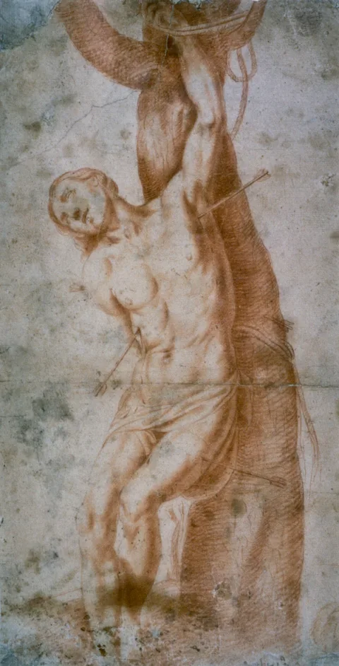 Giacomo Cavedone, Saint Sebastian