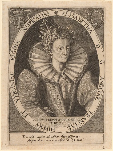 Dominicus Custos, Queen Elizabeth