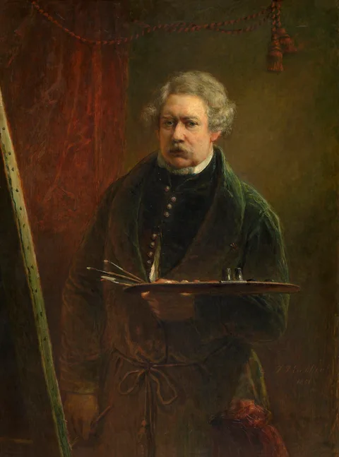 Jacobus Josephus Eeckhout, Self Portrait