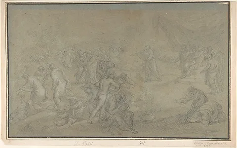 Stefano Pozzi, The Contest of Elijah and the Prophets of Baal on Mount Carmel (I Kings 18: 20-46)