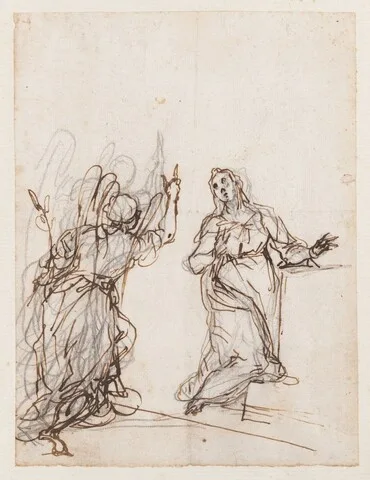 Alessandro Maganza, The Annunciation