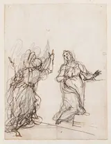 Alessandro Maganza, The Annunciation