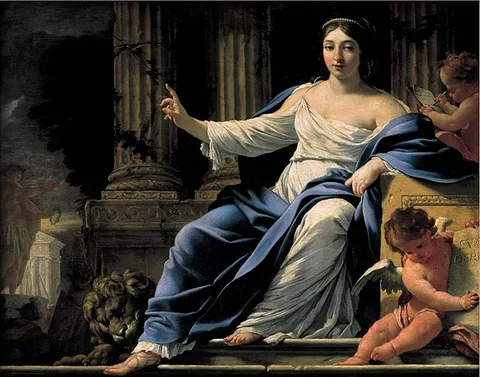Michel Dorigny, Polyhymnia, Muse of Eloquence