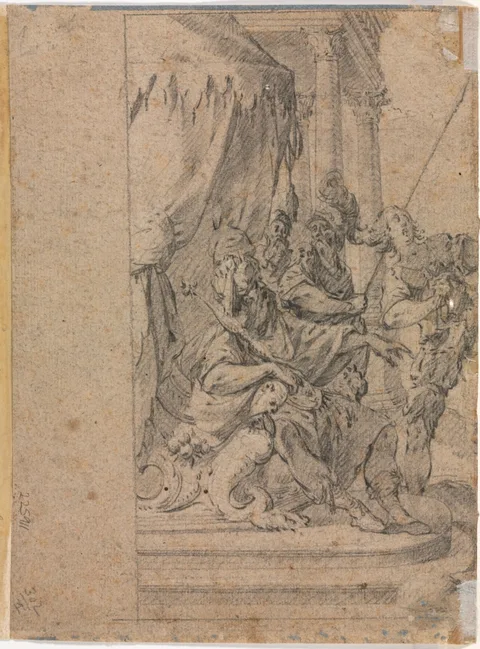 Michel Dorigny, Panthea before Cyrus? (verso)