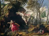 Francesco Cozza, Hagar and Ishmael in the Desert